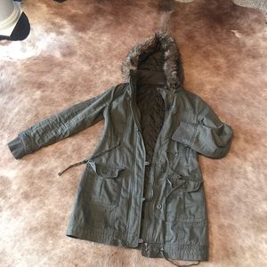 Heavy military jacket
