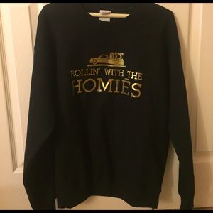 Phi sigma sigma rollin' with the homies sweatshirt