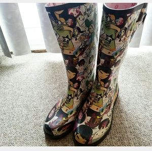 Tokidoki Chooka Rain Boots (Size 8)