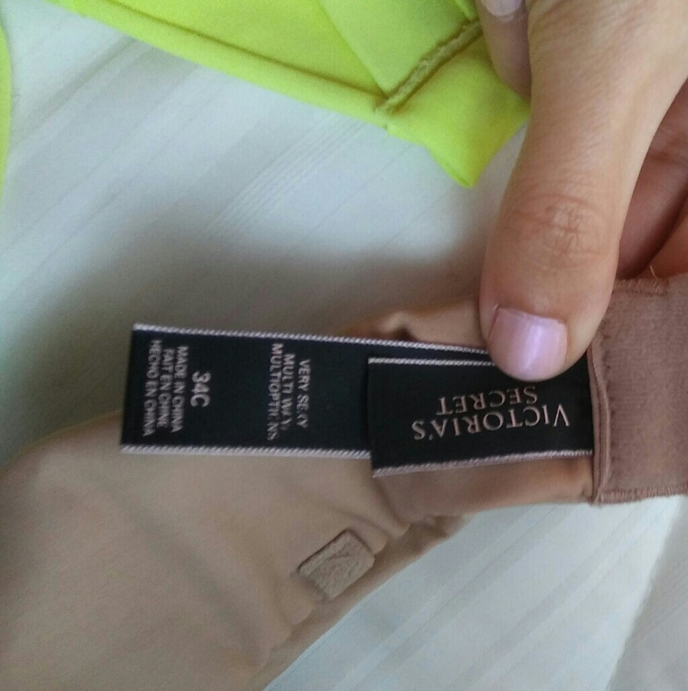 Victoria's Secret Strapless Bra and Swim Top
