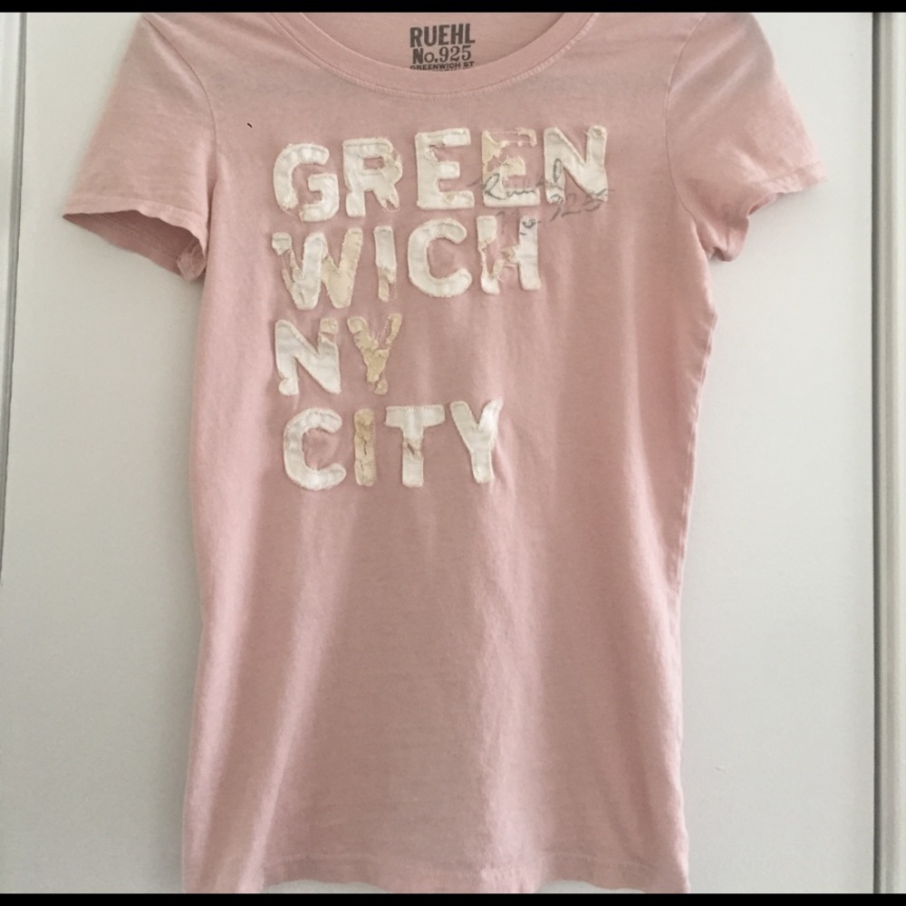Vintage Ruehl No. 925 Greenwich village NY tee