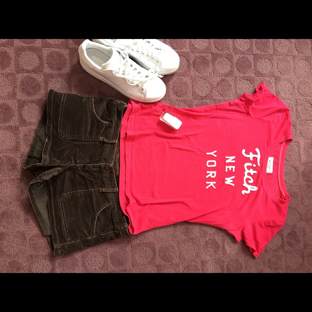 Authentic chocolate brown shorts from Abercrombie