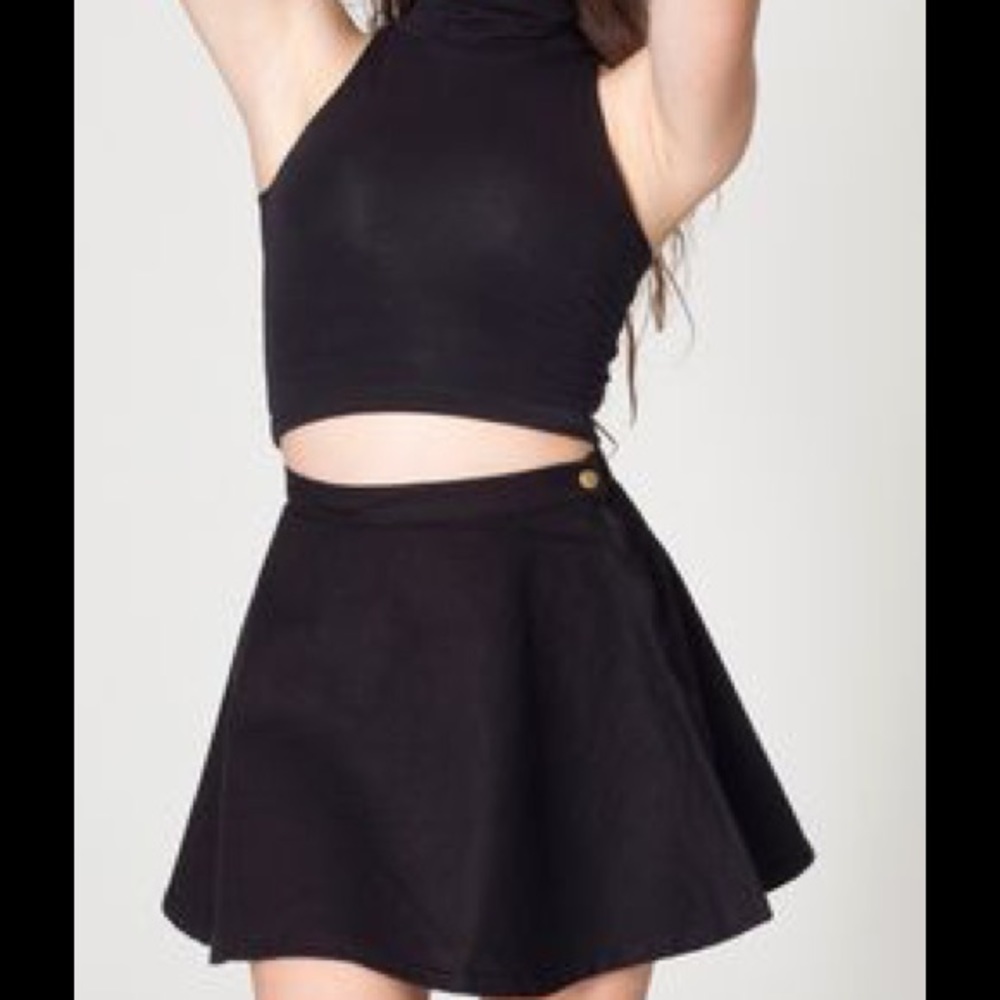 American Apparel Denim Circle Skirt