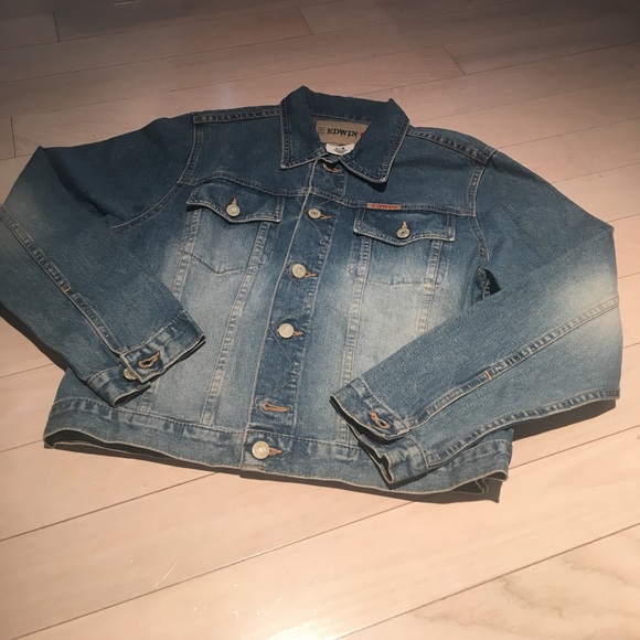 Edwin Jackets & Blazers - Edwin Denim Jacket Size L