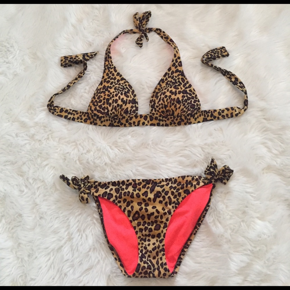Victoria's Secret Cheetah Leopard bikini : Small