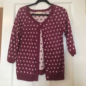 FINAL $ drop! :: NWOT ModCloth polka dot cardigan