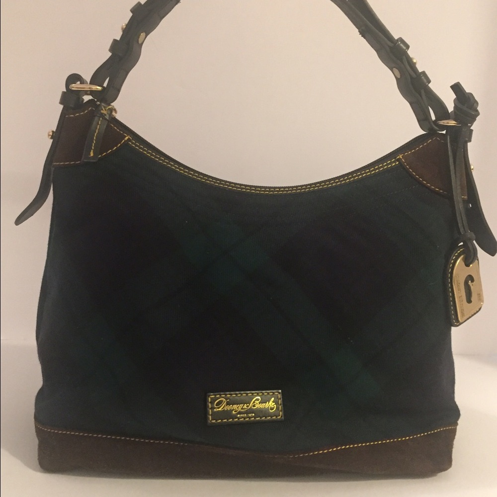 Dooney & Bourke Large Erica Tartan Plaid Handbag
