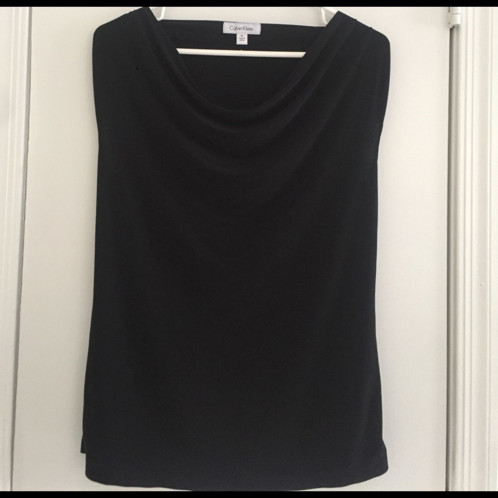 Calvin Klein sleeveless blouse