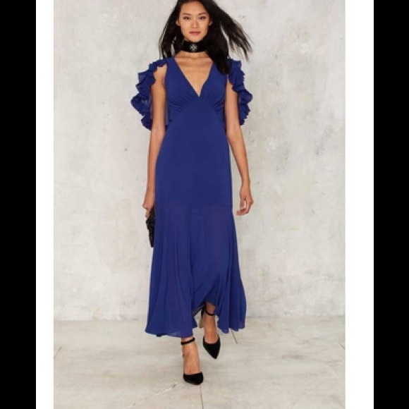 Nasty Gal Dresses & Skirts - Nasty Gal Ruffle dress