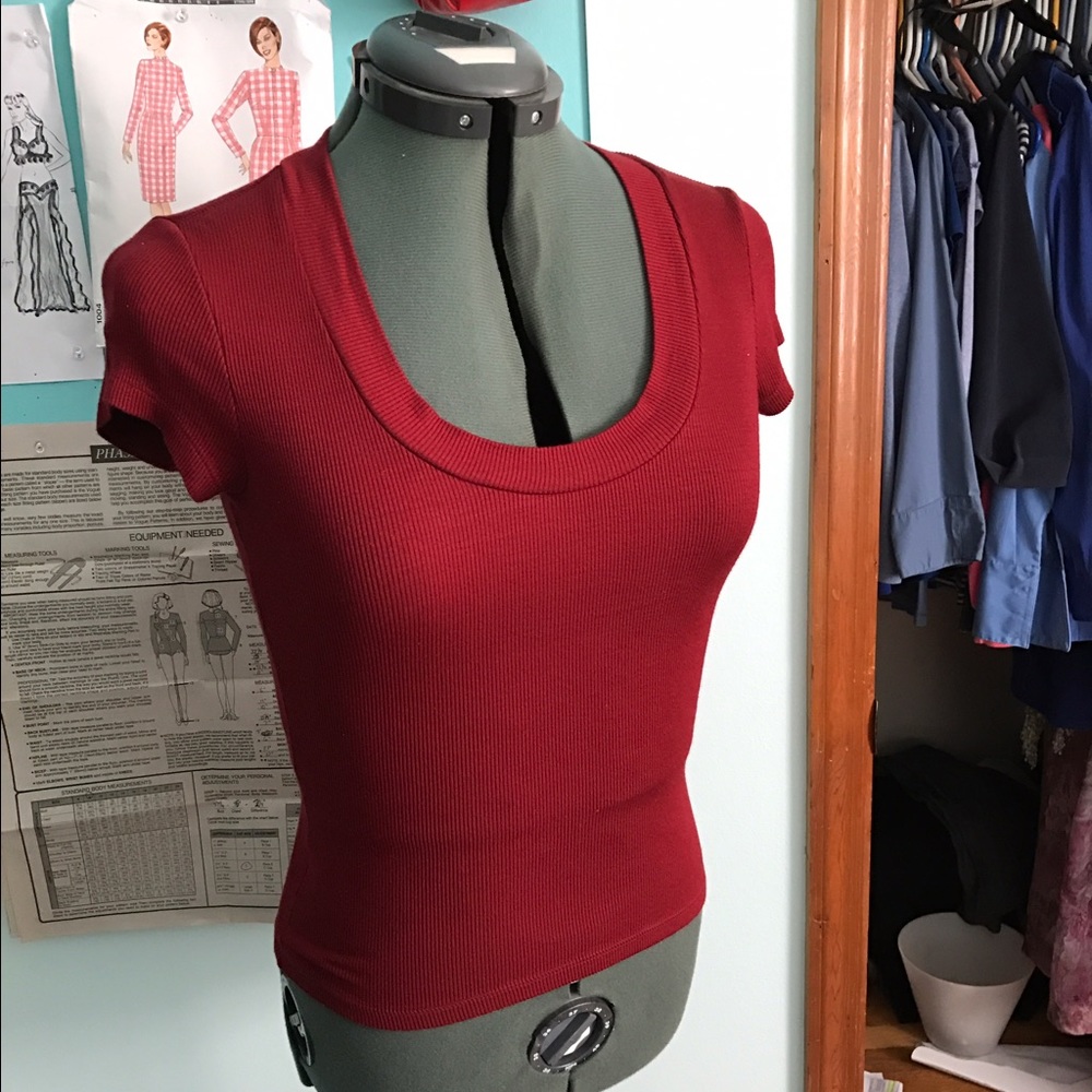 The Limited short sleeve knit top