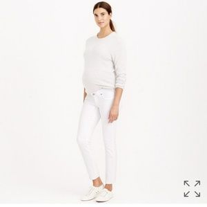J Crew toothpick maternity ankle jeans