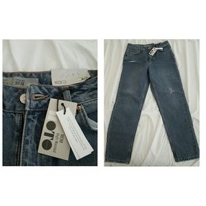 High Waisted Mom Jeans