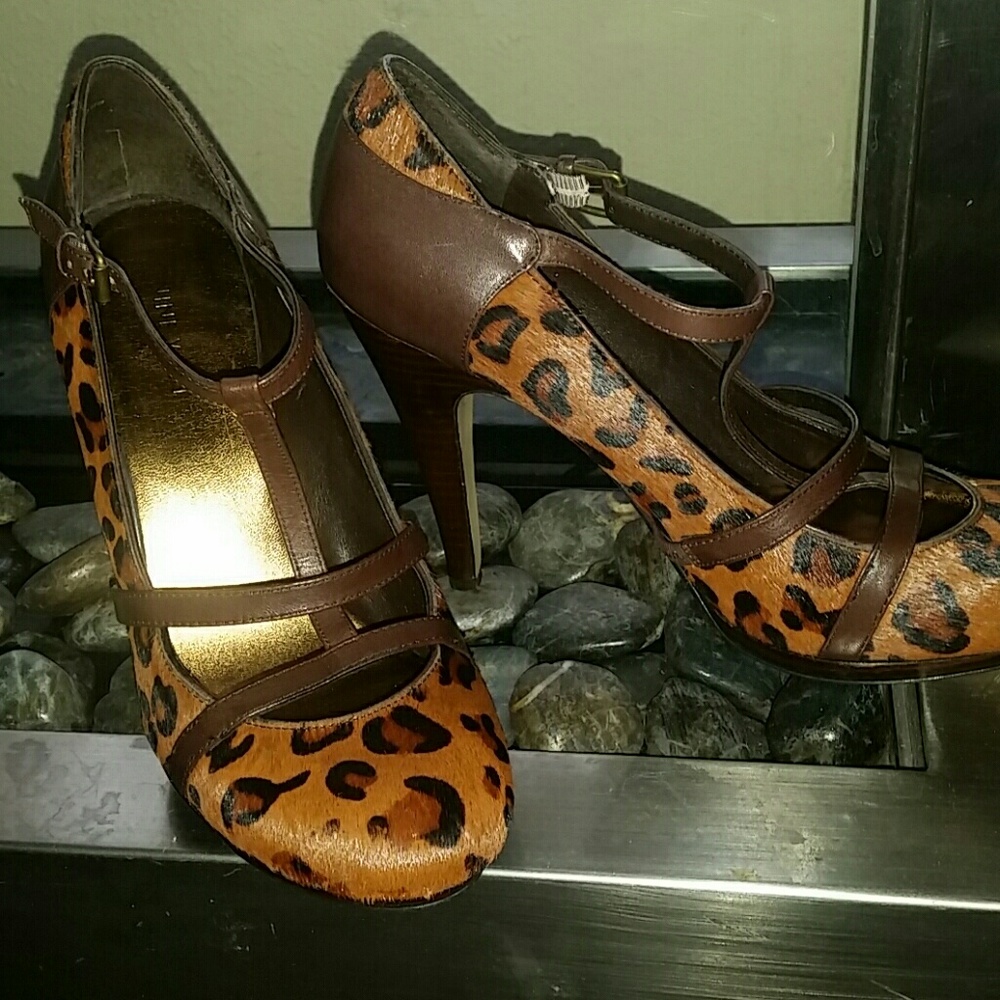 Pony Hair Heels