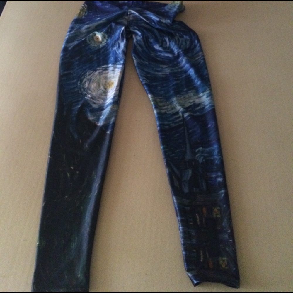 Starry night tights size large