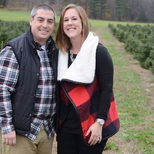 Love Tree flannel vest