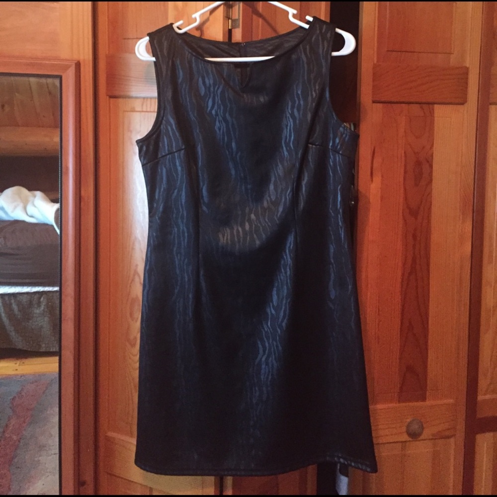 Black dress- knee level