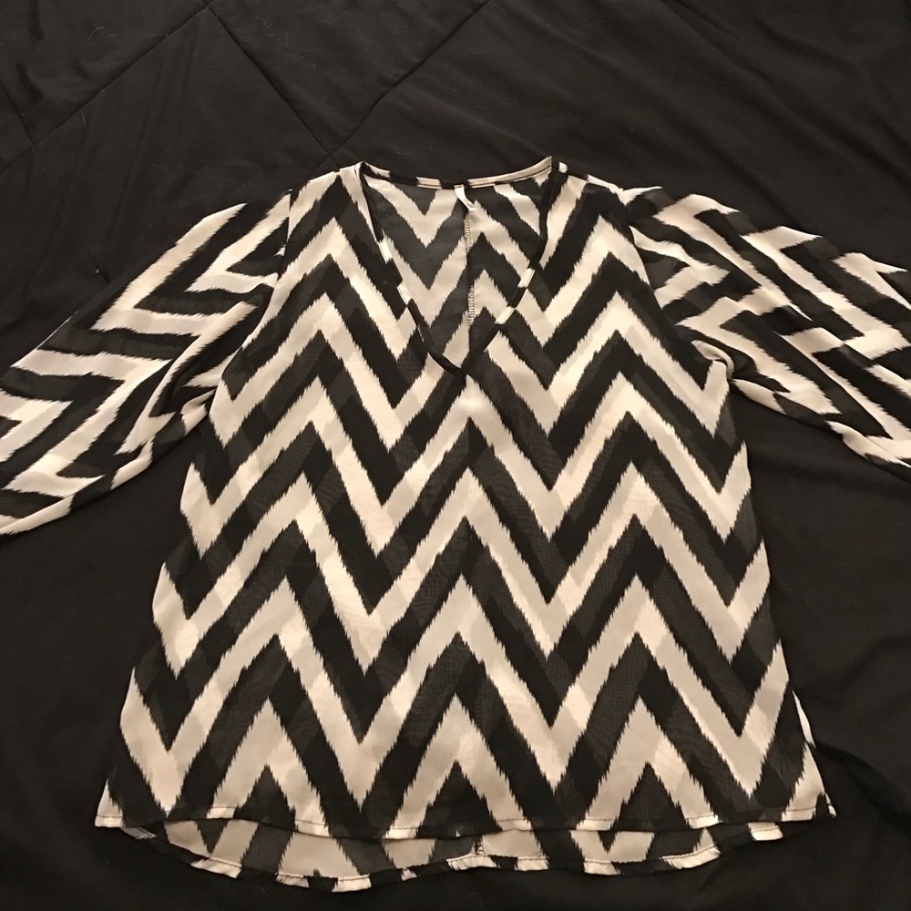 Chevron blouse