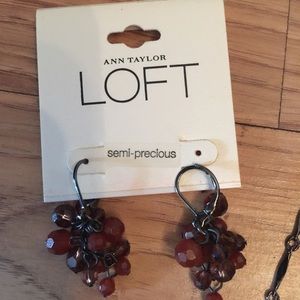 Ann Taylor Loft necklace and earrings set