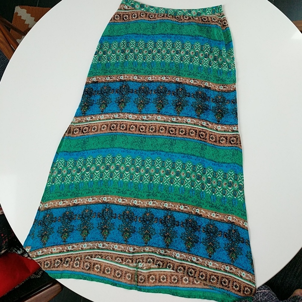 Tolani 100% silk skirt (Anthropologie)