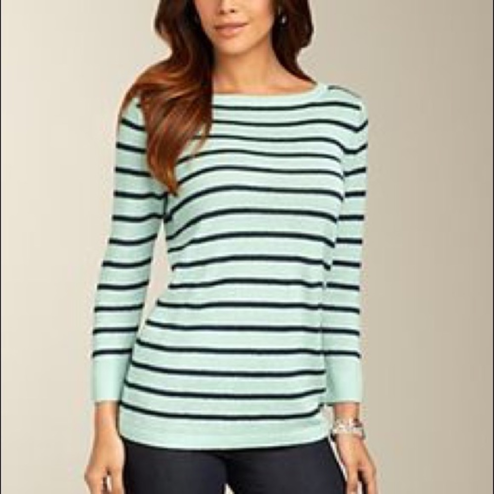 Talbots linen sweater