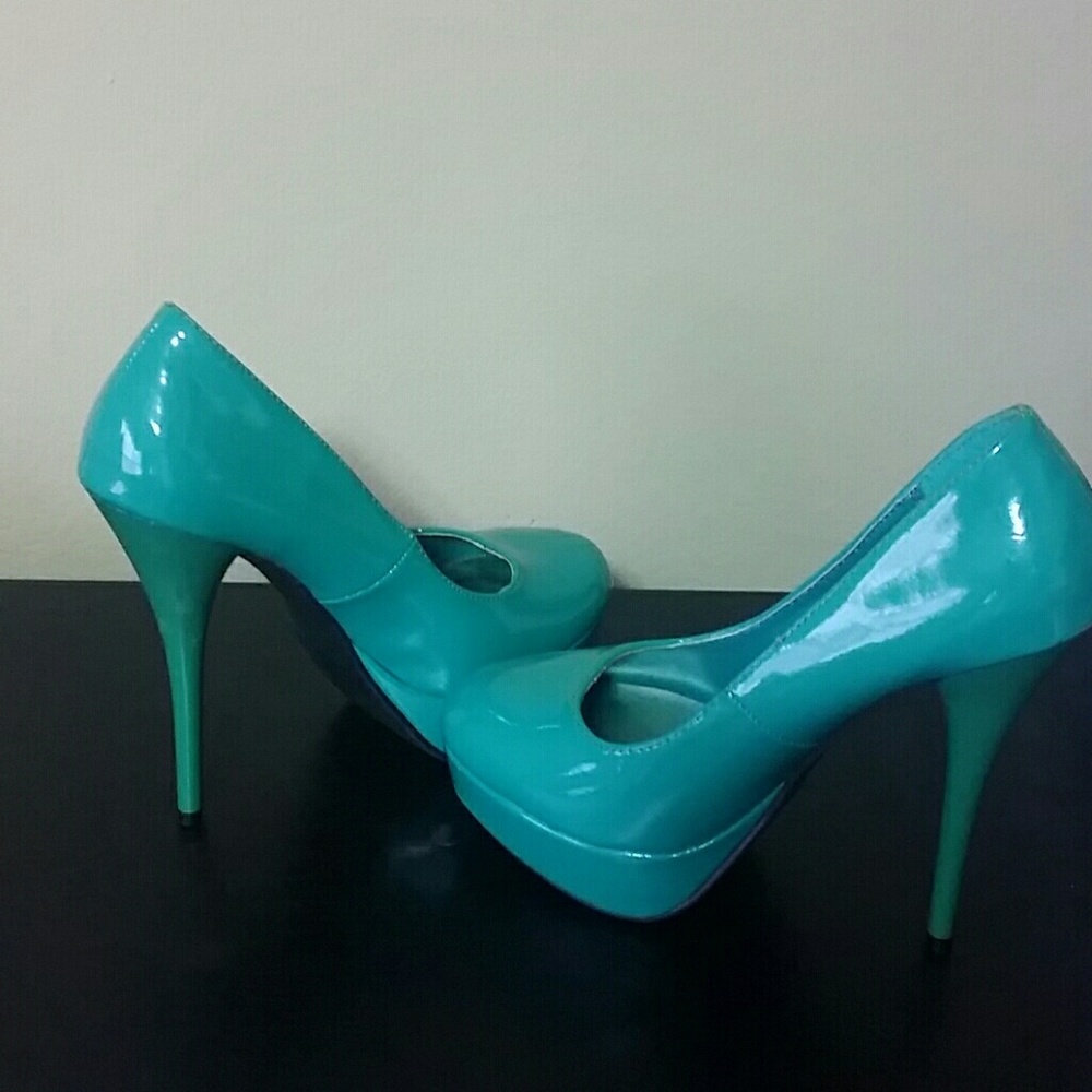 Green heels