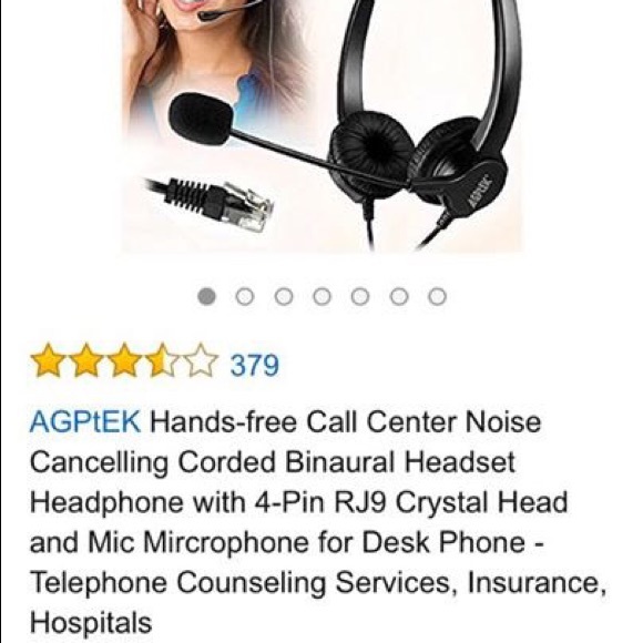 Call center dial pad/head set - Picture 2 of 2