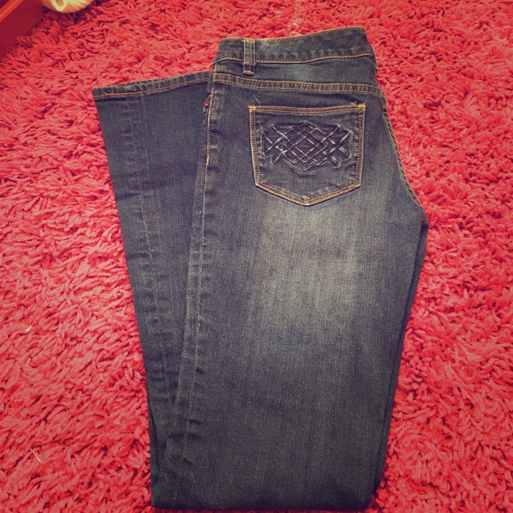 Cute basic boot cut jeans