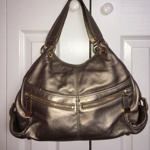 MICHAEL KORS PEWTER BAG. - Picture 2 of 6