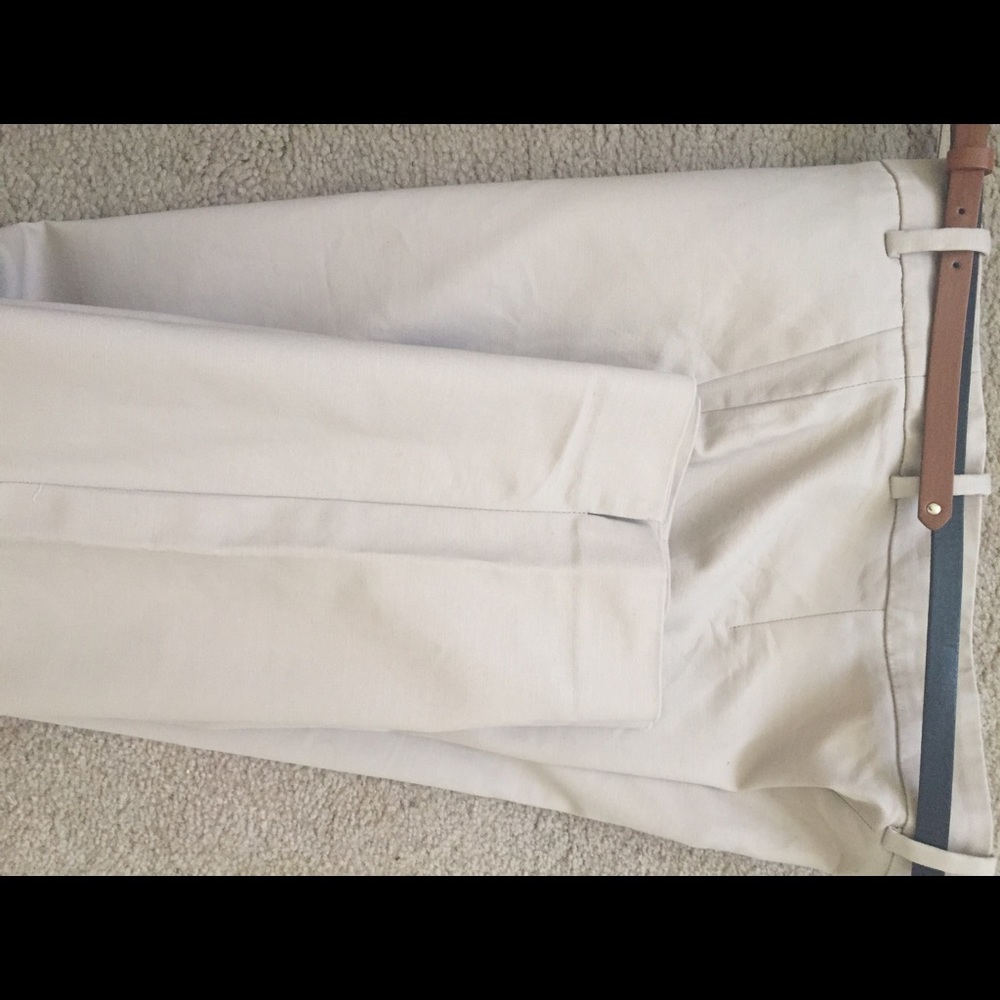 Zara Capri pant in size 10 with belt