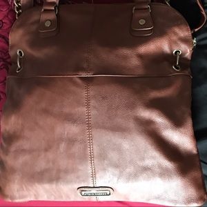 Steven Madden brown travel bag