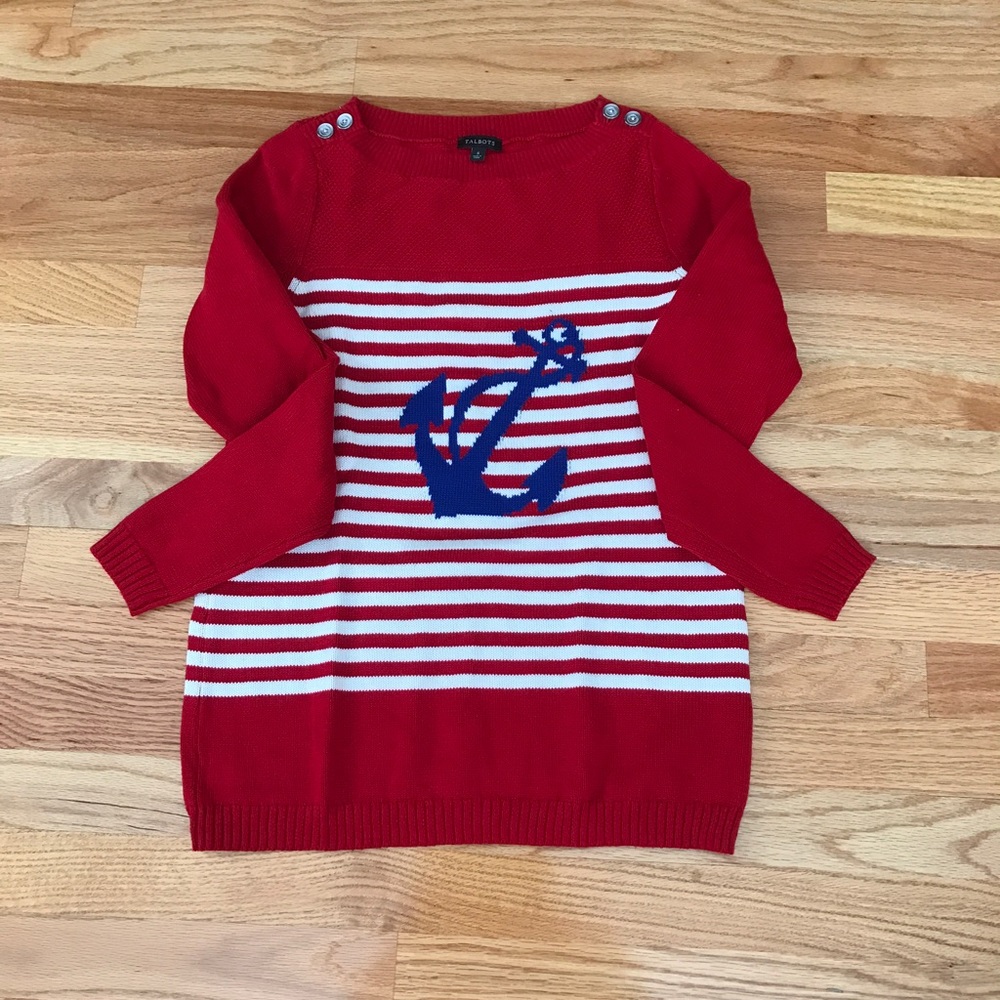 Talbots anchor sweater ⚓️