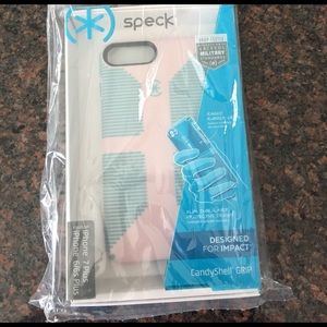 blue and pink speck case for iphone 7+