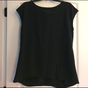Simply Vera Vera Wang Blouse Women's Small Black