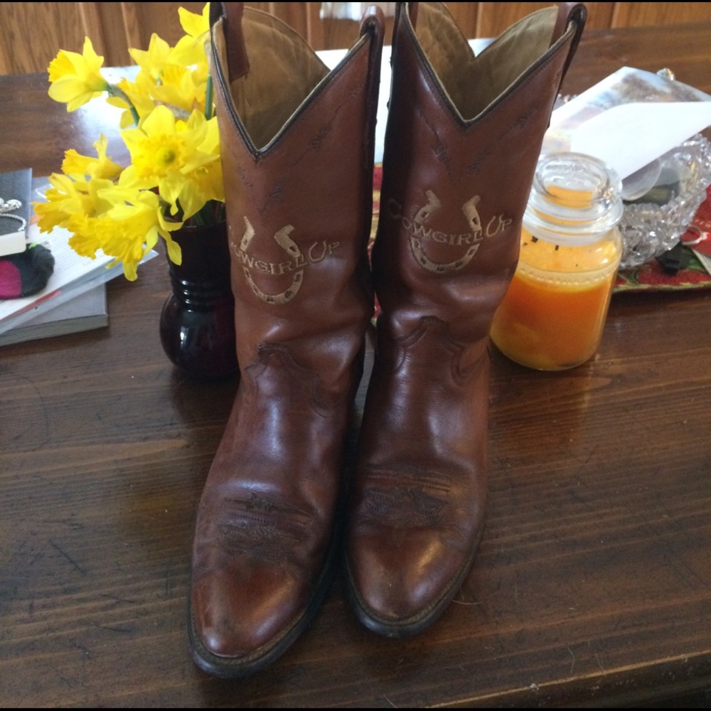 Cowgirl up boots equestrian