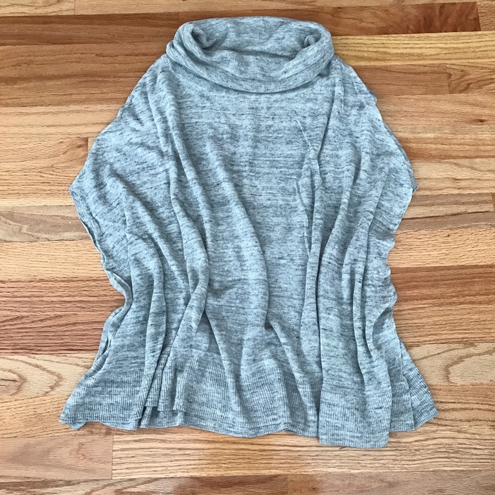 Talbots linen poncho