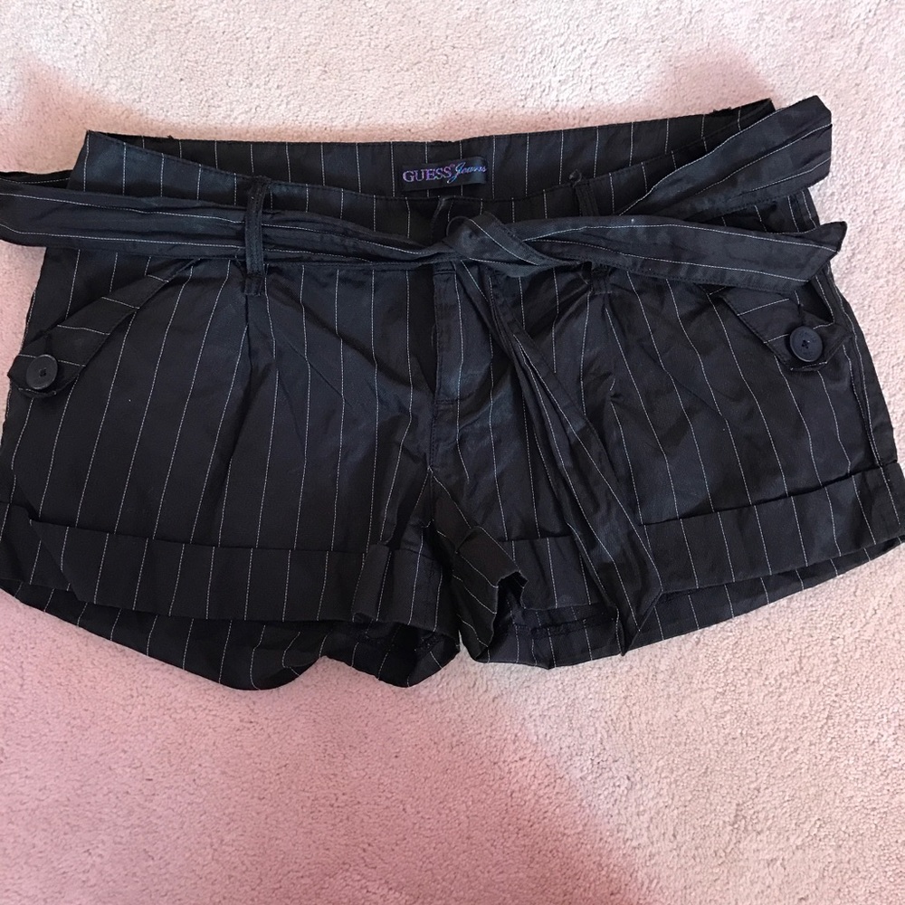Guess black shorts
