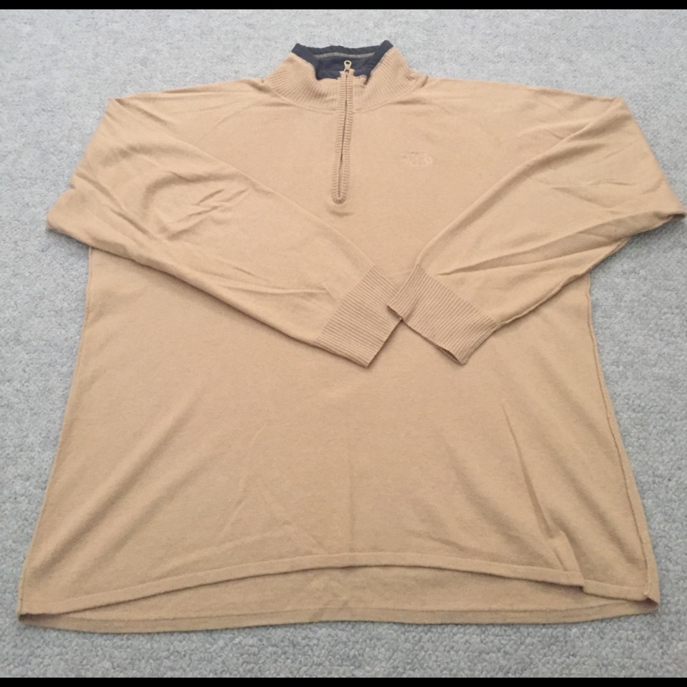 The North Face quarter zip sweater
