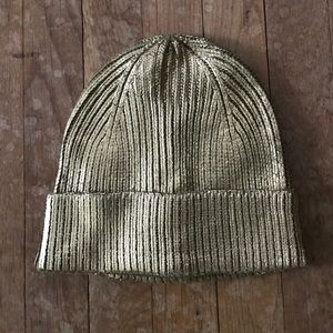 ZARA Gold Painted Hat