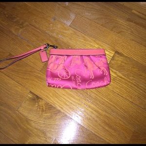 Coach wristlet