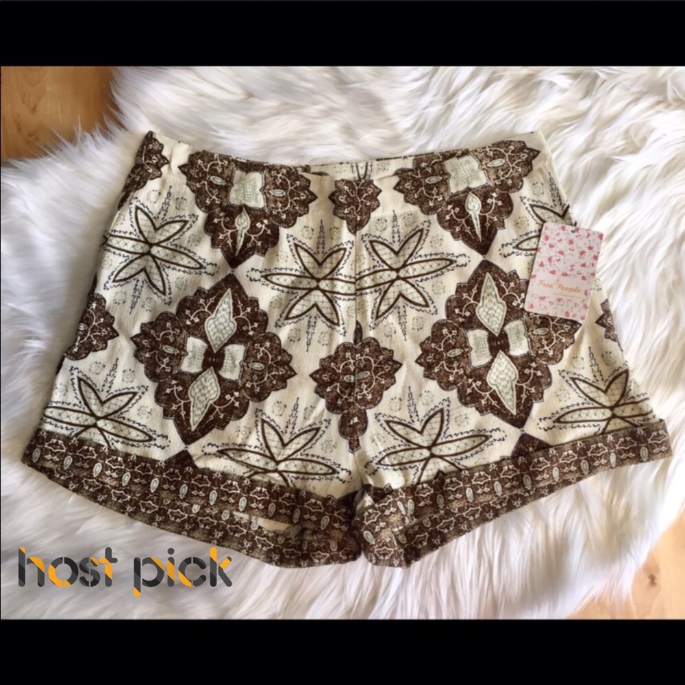 Free People Dalia Dream Antique Shorts - Picture 3 of 8