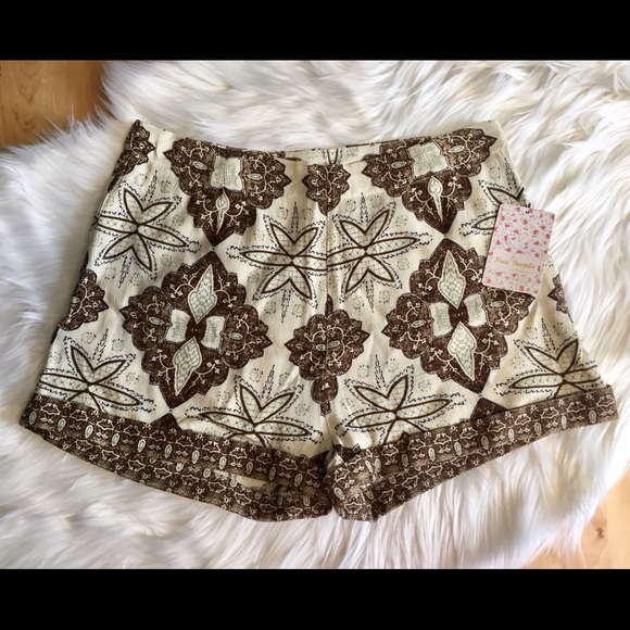 Free People Dalia Dream Antique Shorts - Picture 4 of 8