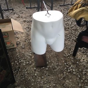 Bottom mannequin with stand