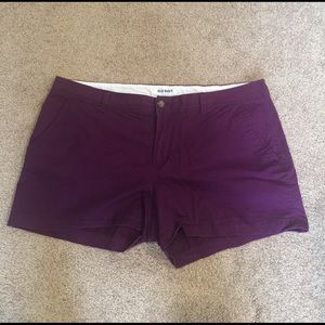 Old Navy Plum Shorts Size 16
