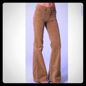 FINAL CALL: Tan wide leg corduroy pants size 13/14