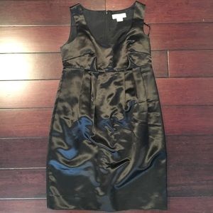 Michael Kors black satin cocktail dress siZe 8