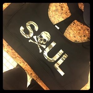 LuluLemon SoulCycle sports bra NWT