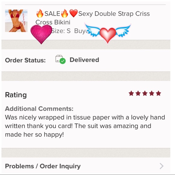 ❗️MOVING SALE ❤️Double Strap Criss Cross Bikini - Picture 6 of 6