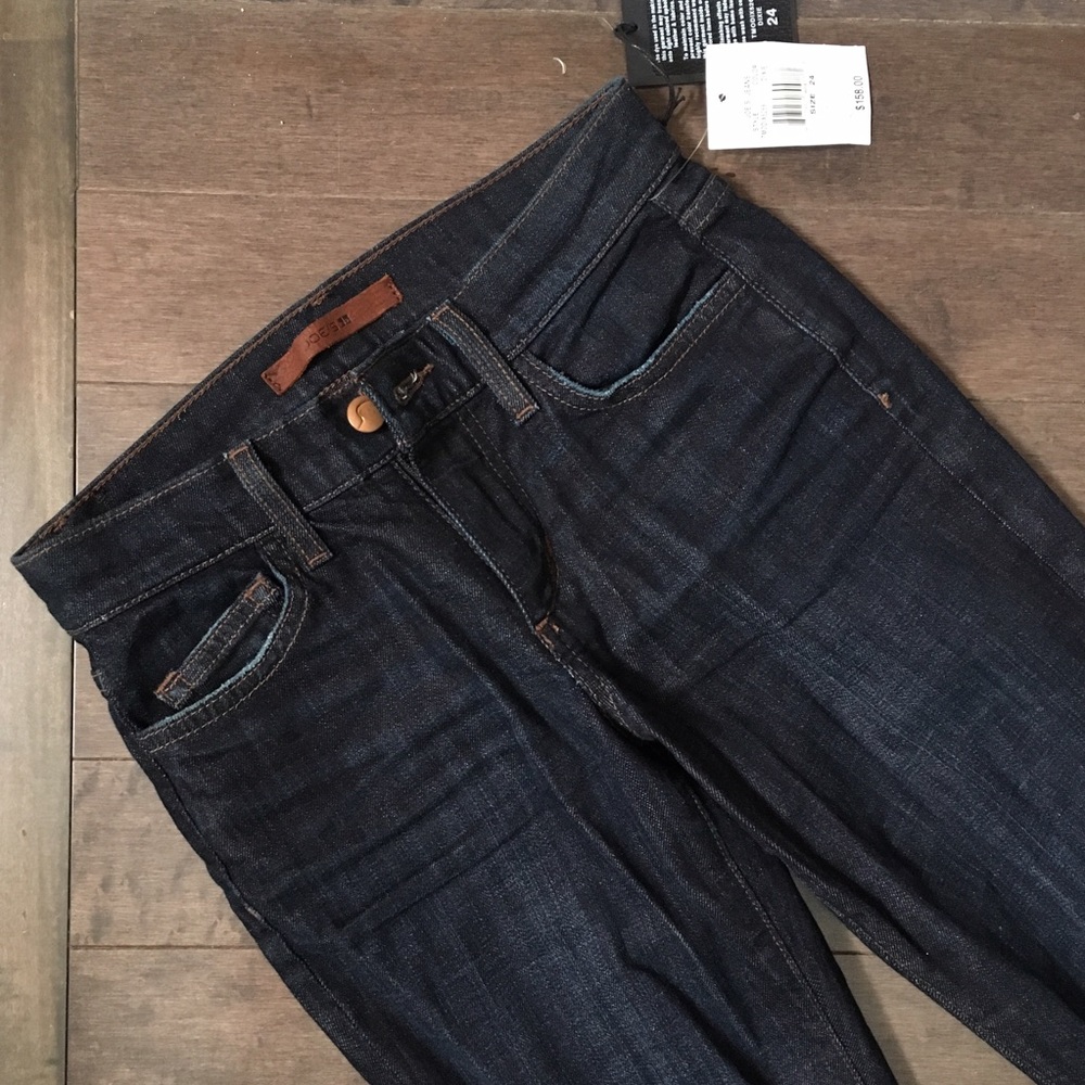 Joe's Jeans Straight Ankle Dark Wash Jeans