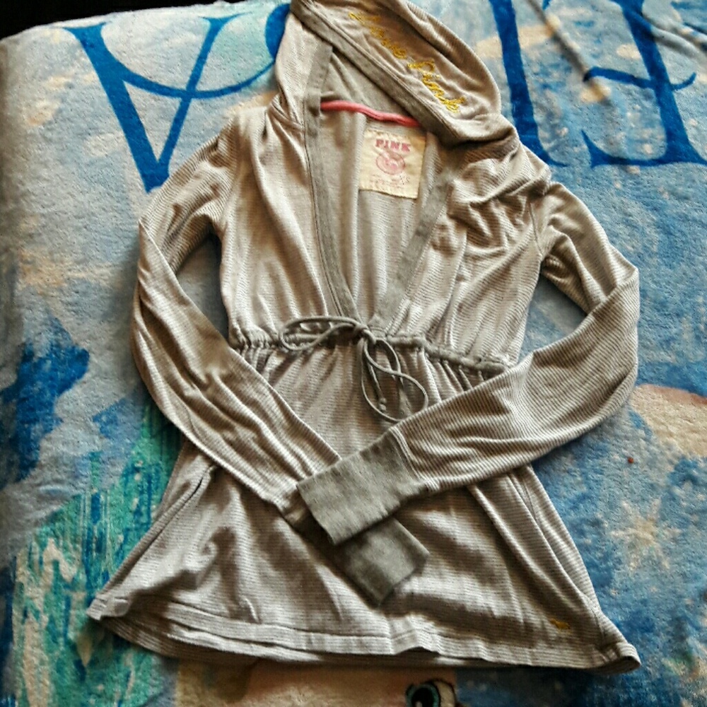 Victoria's Secret long sleeve shirt with hood