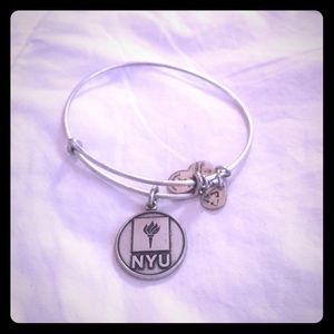 NYU Alex and Ani bracelet